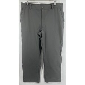 Under Armour Golf Pants Heavyweight Thick Tagged 36 Measure 38 30.5L Gray